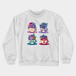 Teatime in Wonderland Crewneck Sweatshirt